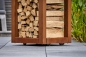 Preview: Holzlager - QUARUBOX - 54 x 54 x 108 cm